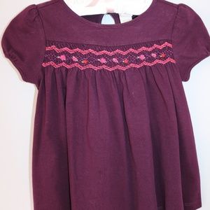 Plum Cotton Top by Janie and Jack
